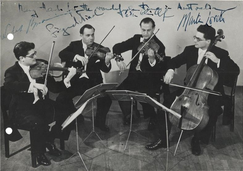 The legendary Amadeus String Quartet.