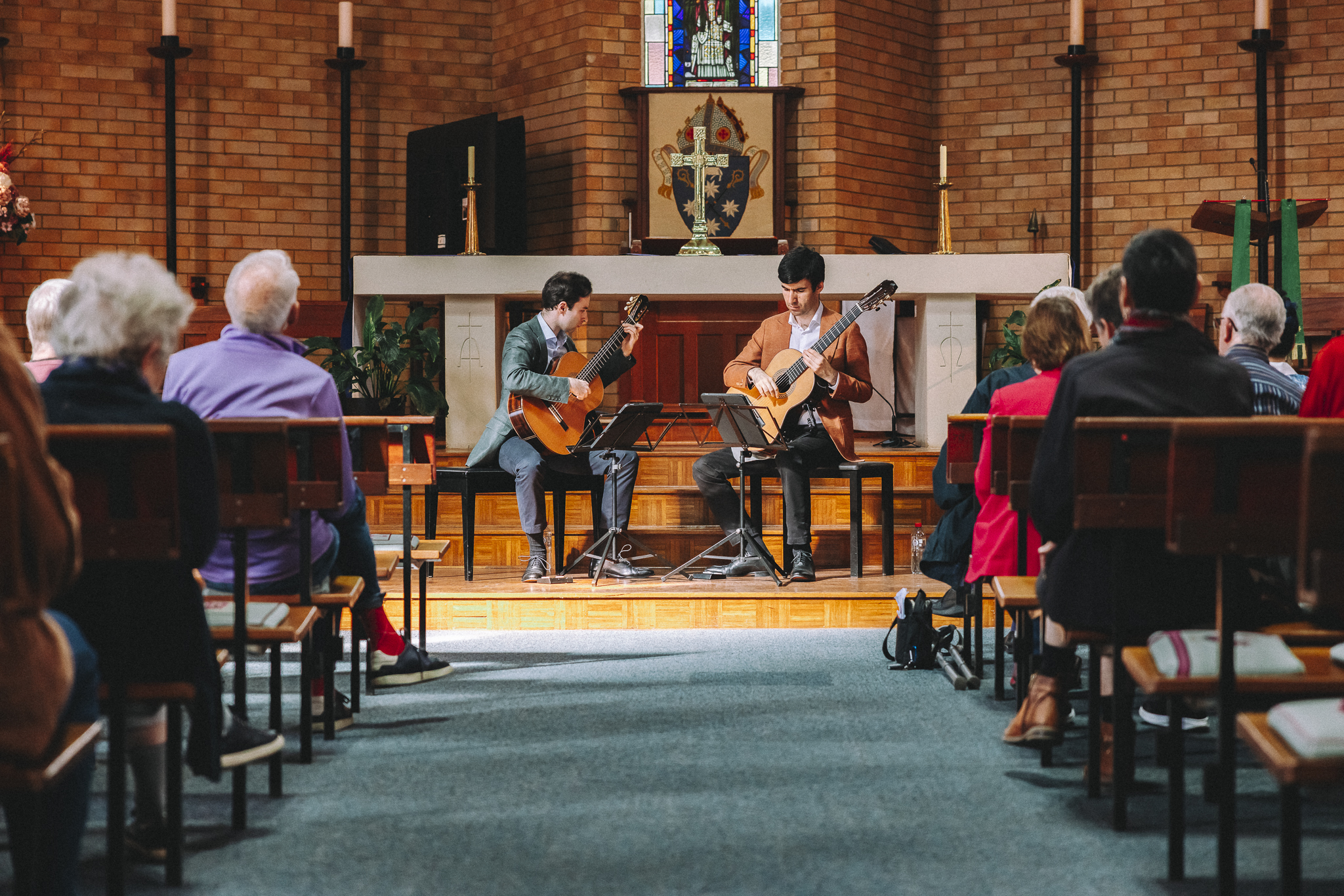 Image: Ziggy & Miles at Bathurst Anglican Cathedral, presented by Creative Galah, 2025.